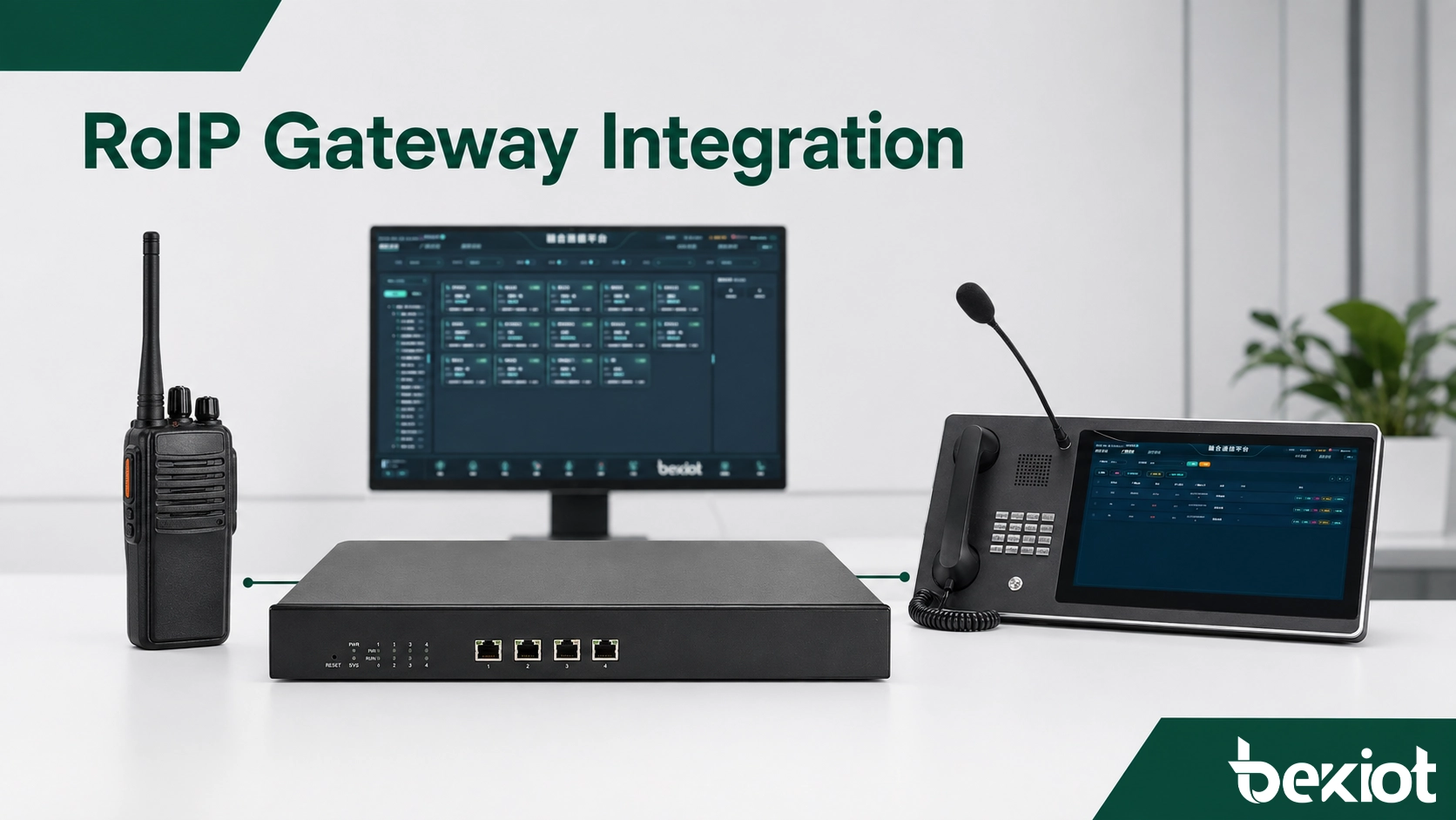 What Equipment Is Required to Connect PoC with Private Radio Networks?