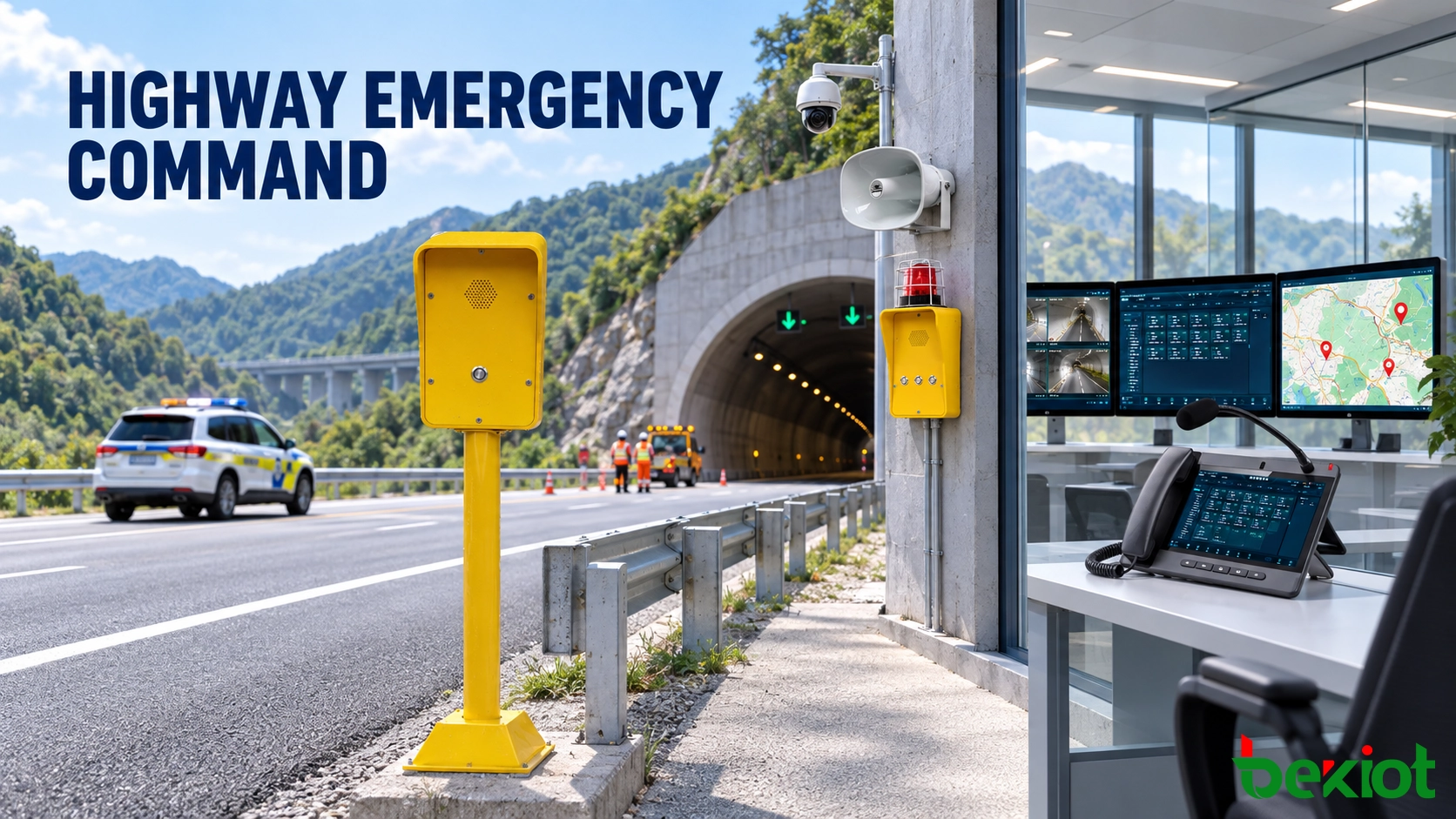 Sistema de Comando de Emergencia en Carretera: Comunicaciones, Despacho y Respuesta a Incidentes