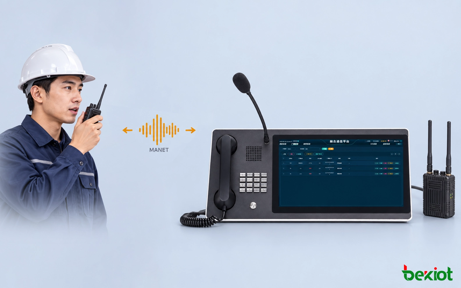 Comunicación de voz
