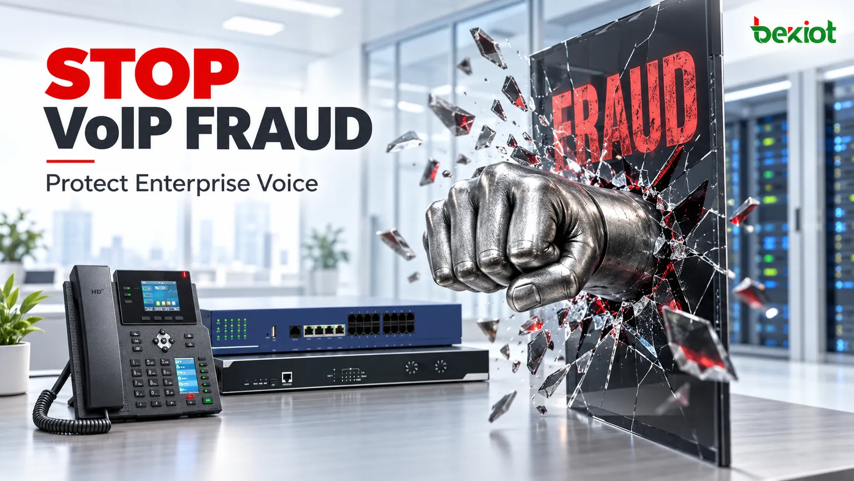 Cuidado con el fraude VoIP: ¿cómo pueden los sistemas telefónicos VoIP mantener seguras las comunicaciones?