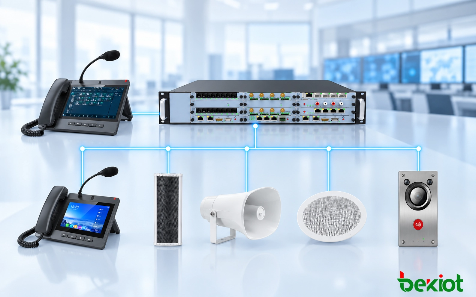 Integración con VoIP y SIP
