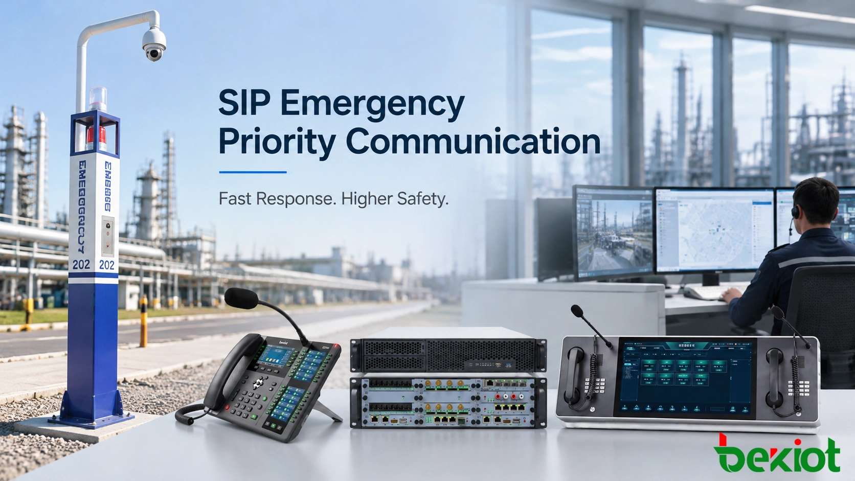 Cómo configurar llamadas prioritarias en intercomunicadores de emergencia SIP
